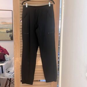 EDDIE BAUER Women’s Rainer Fleece-lined Jogger Pants Black Size 6